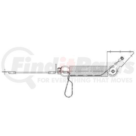 A17-12083-003 by FREIGHTLINER - Hood Wiring Harness - 609.60 mm Free Length