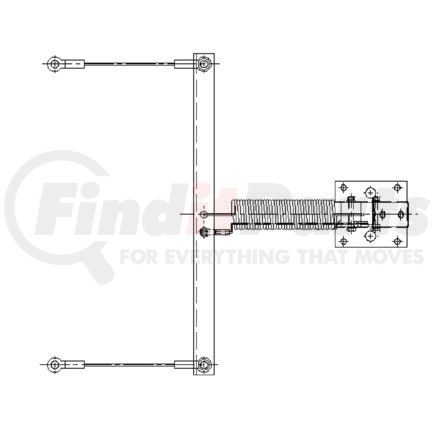 A17-12083-004 by FREIGHTLINER - TILT ASSIST CABLE ASSY