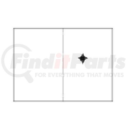 A17-12132-000 by FREIGHTLINER - SCREEN,RA