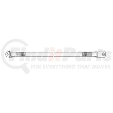 A17-12229-000 by FREIGHTLINER - Hood Release Strap