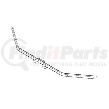 A17-12414-001 by FREIGHTLINER - X-BAR HOOD