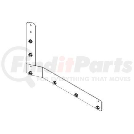 A17-12536-000 by FREIGHTLINER - PLATE, BACKING, XBAR