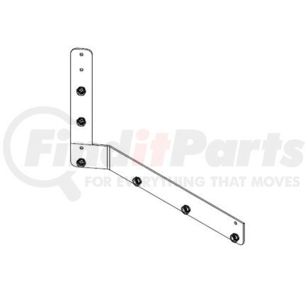 A17-12599-000 by FREIGHTLINER - PLATE, BACKING