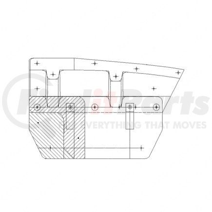 A17-12669-000 by FREIGHTLINER - Fender Splash Shield