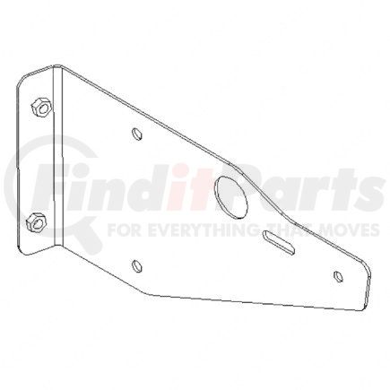 A17-14458-003 by FREIGHTLINER - Fender Support