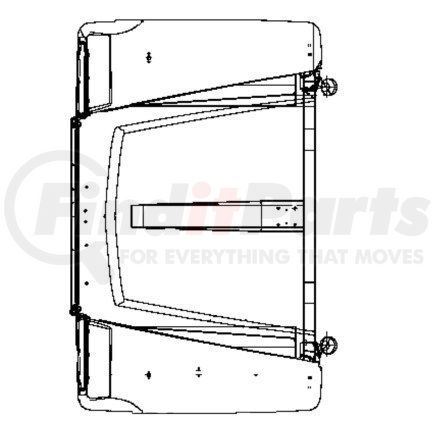 A17-14882-005 by FREIGHTLINER - Hood