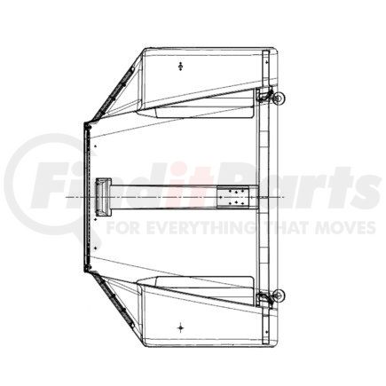 A17-14883-001 by FREIGHTLINER - Hood