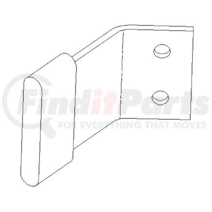 A17-15080-000 by FREIGHTLINER - Hood Guide