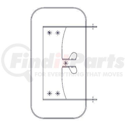 A18-13376-002 by FREIGHTLINER - Dashboard Air Vent Assembly