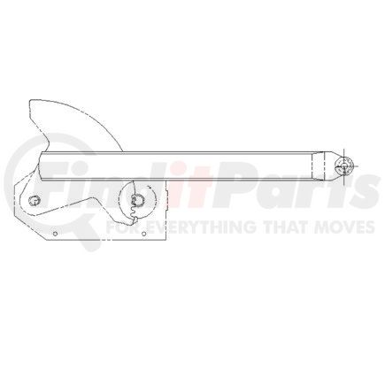 A18-16142-002 by FREIGHTLINER - Window Regulator Assembly