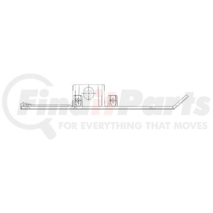 A18-19555-005 by FREIGHTLINER - Dashboard Cover - Side, Left Hand, Section B, Conventional Gray