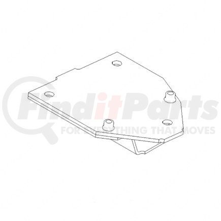 A18-32437-000 by FREIGHTLINER - Truck Fairing Mounting Bracket