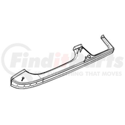 Freightliner A18-33211-003 Door Armrest Armrest - Right, Cab Door, Includes 2 Pieces