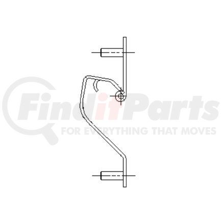 A18-26826-000 by FREIGHTLINER - HINGE OIL FILL DR