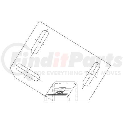 A18-27193-001 by FREIGHTLINER - Cowl Bracket