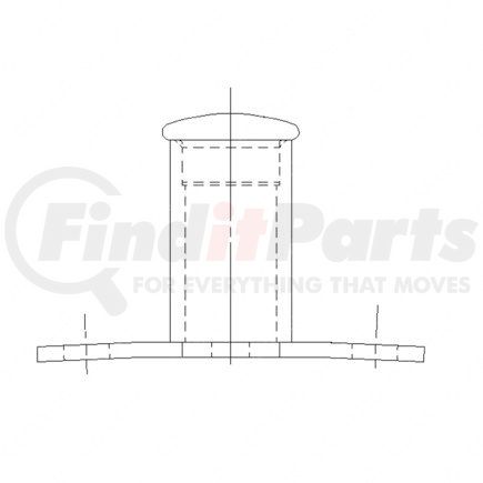 A18-27214-002 by FREIGHTLINER - Suspension Strut Bumper Stop - Cab Mount, Lower