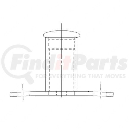 A18-27214-002 by FREIGHTLINER - CAB STOP