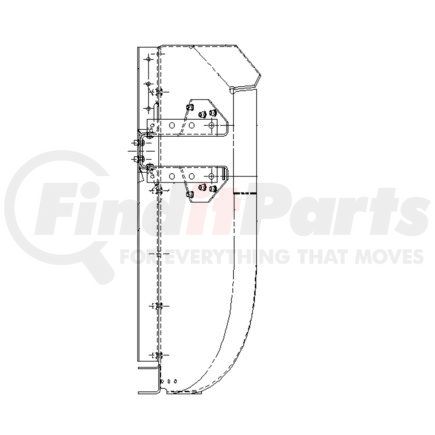 A18-27570-002 by FREIGHTLINER - DECK CONV LH 70SLPRCA