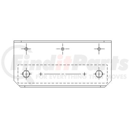 A18-27952-000 by FREIGHTLINER - Cowl Bracket