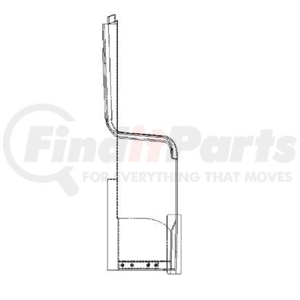 A18-27997-000 by FREIGHTLINER - COWL SIDE-120 IN,LH,COL