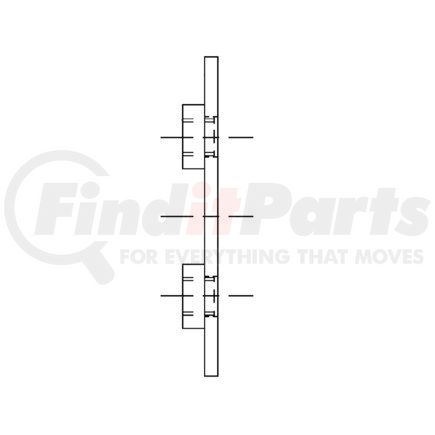 A18-28212-000 by FREIGHTLINER - PLATE, BKNG GRBHDL