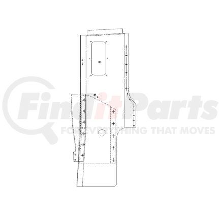 A18-28322-006 by FREIGHTLINER - Cowl Panel