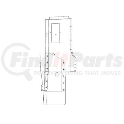 A18-28322-006 by FREIGHTLINER - PANEL-COWL