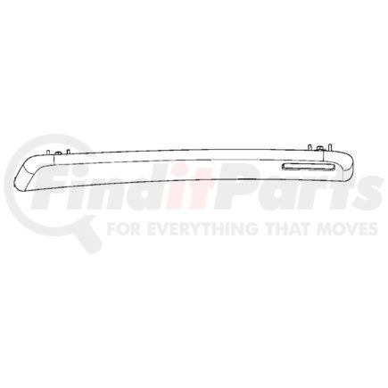 A18-31994-002 by FREIGHTLINER - Dashboard Cover Assembly - Right Hand, Upper, Dash, Flx