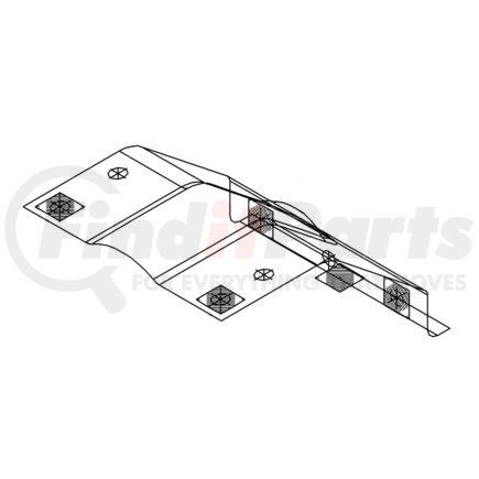 A18-32013-001 by FREIGHTLINER - SUPT BOW-REAR,RH SIDE,