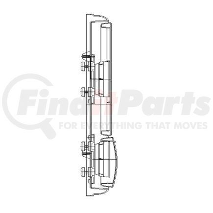 A18-39018-000 by FREIGHTLINER - Multi-Purpose Mirror