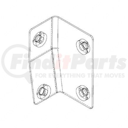 A18-37513-001 by FREIGHTLINER - Exhaust Manifold Lock Plate