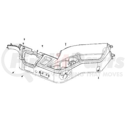 A18-39831-000 by FREIGHTLINER - CNSL-DASH