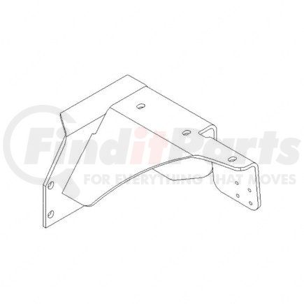 A18-41078-001 by FREIGHTLINER - BRACKET ASM ORGGR LH MBE