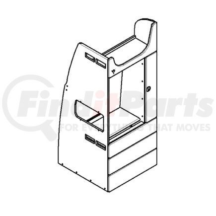 A18-47878-004 by FREIGHTLINER - Sleeper Cabinet - Lower Left