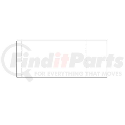 A18-49378-000 by FREIGHTLINER - CARPET BAG COMPT 70GR