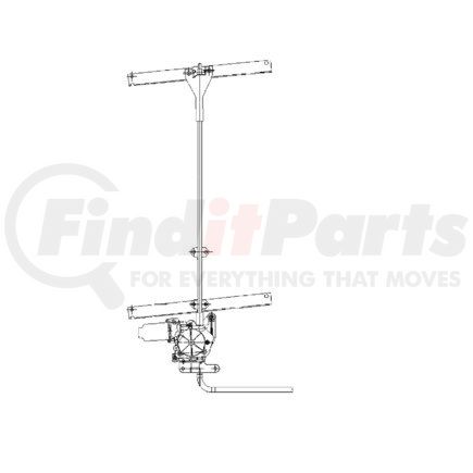 A18-52044-000 by FREIGHTLINER - Power Window Motor and Regulator Assembly  NON- RETURNABLE