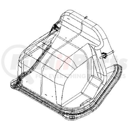 A18-53799-001 by FREIGHTLINER - Multi-Purpose Cover