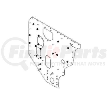A18-54344-000 by FREIGHTLINER - PANEL AY FRTWALL RH