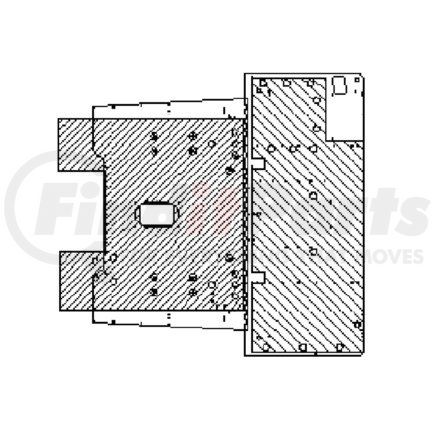 A18-57880-000 by FREIGHTLINER - INSUL AY FLOOR EXTREME 48