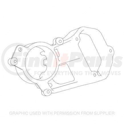 A18-58054-000 by FREIGHTLINER - Tilt Steering Column Assembly Bracket