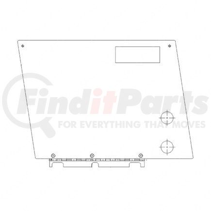 Freightliner A18-61792-306 Dashboard Assembly Instrument Panel Assembly - Switch, 2V, 24E, 5A, Dstr, Cherry Woodgrain