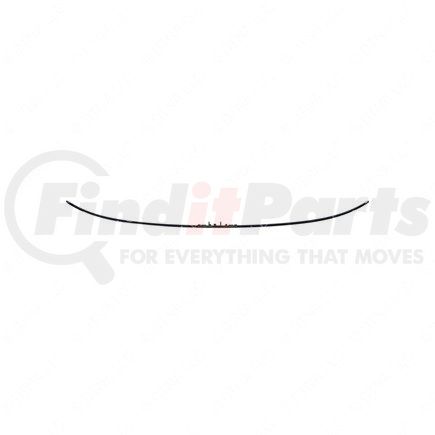 A18-71102-004 by FREIGHTLINER - Windshield Glass Mounting Hardware - Roped, MPC2, Right Hand Drive