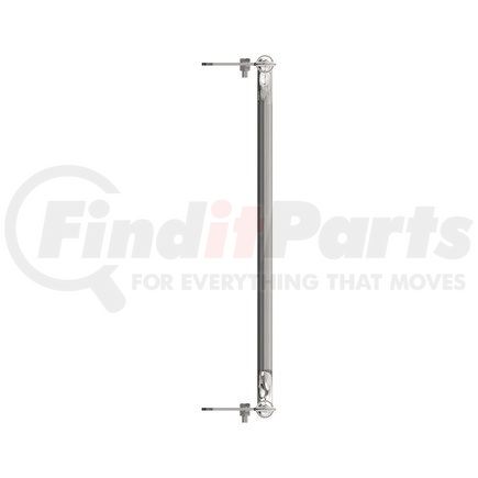 A22-59398-000 by FREIGHTLINER - Door Mirror Arm Assembly - C Loop, Stainless Steel, 102 Inch