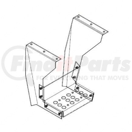 A21-25453-001 by FREIGHTLINER - STEP SUPT