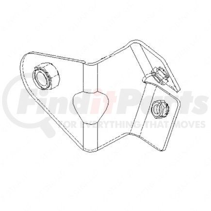 A21-25785-000 by FREIGHTLINER - BRACKET-F