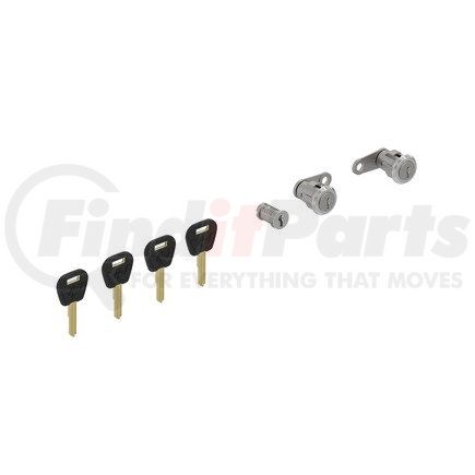 A22-73694-007 by FREIGHTLINER - Door and Ignition Lock Set - 4 Keys