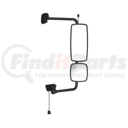 A22-74244-013 by FREIGHTLINER - Mirror Assembly - Bright, Heated, Right Hand, Bcn Wrg