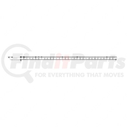 A22-65016-009 by FREIGHTLINER - Truck Fairing Mounting Bracket - Rail Support, Short, Upper, Left Hand