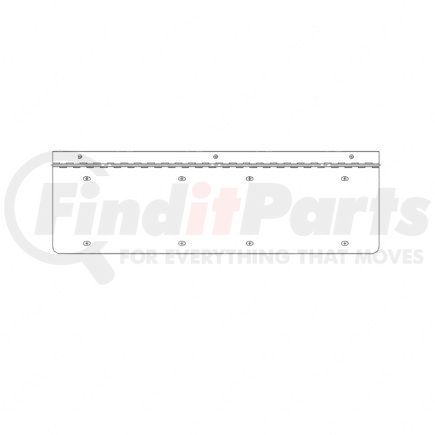 A22-25029-005 by FREIGHTLINER - License Plate Bracket