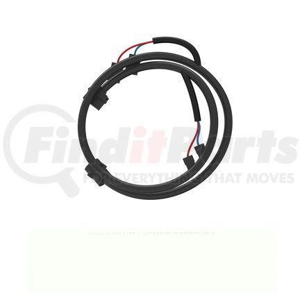 A66-23416-000 by FREIGHTLINER - Hand Throttle Wiring Harness - Engine, RPM, Overlay, Engine, Cab Pto